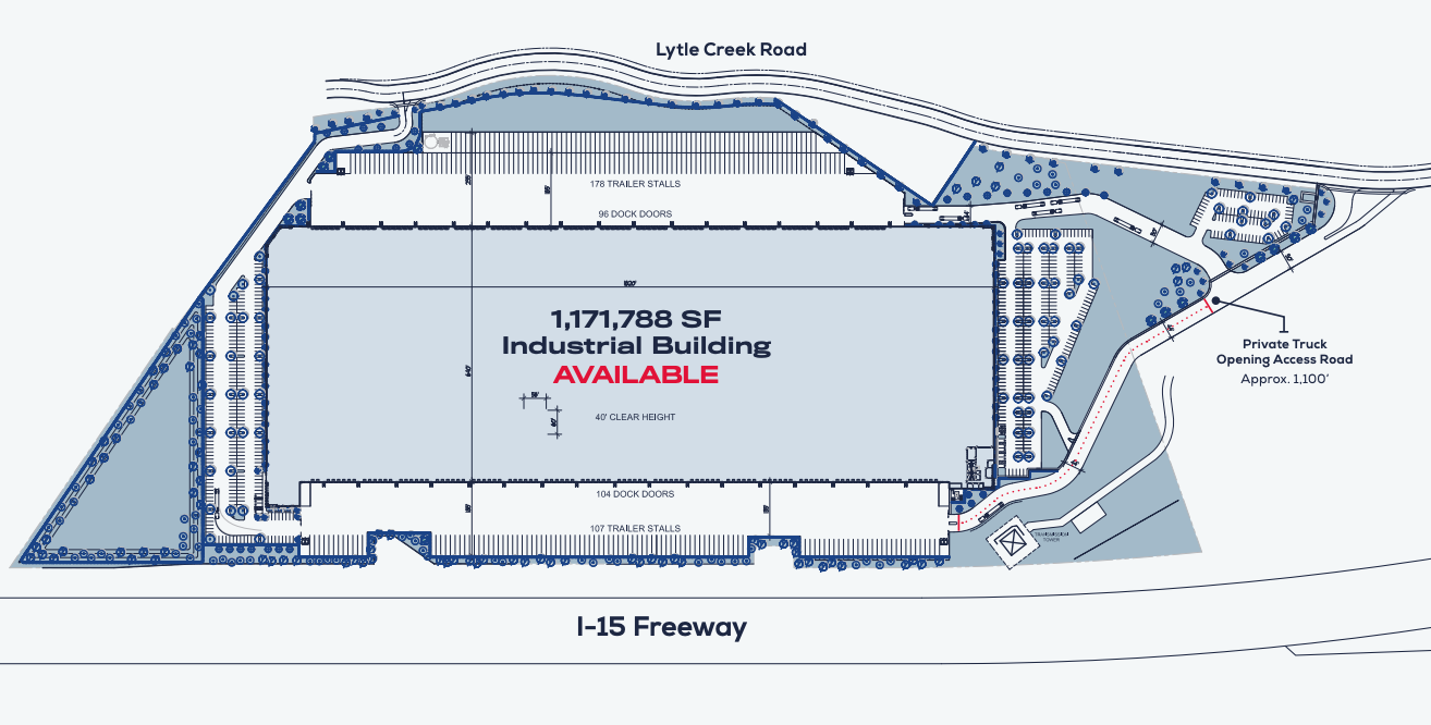 I-15 logistics site plan